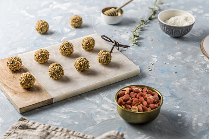 Boules de cacahuète