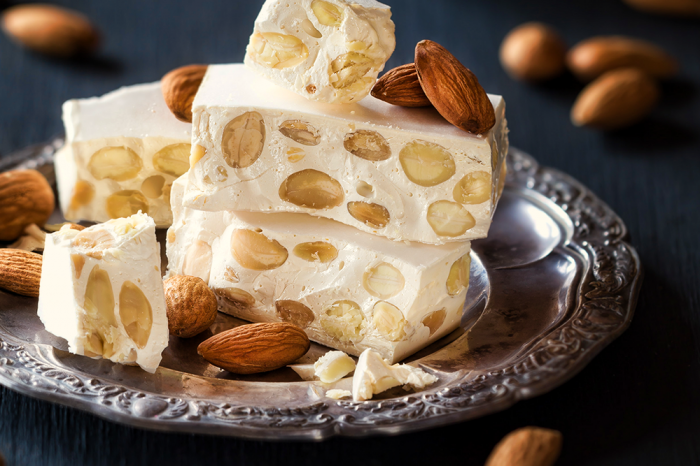 Nougat aux amandes