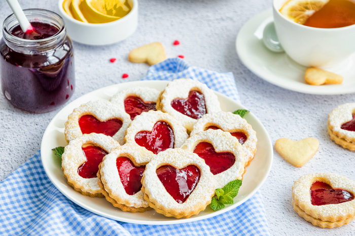 Sablés à la confiture