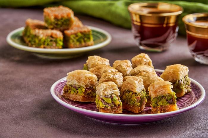 baklawa au pistaches