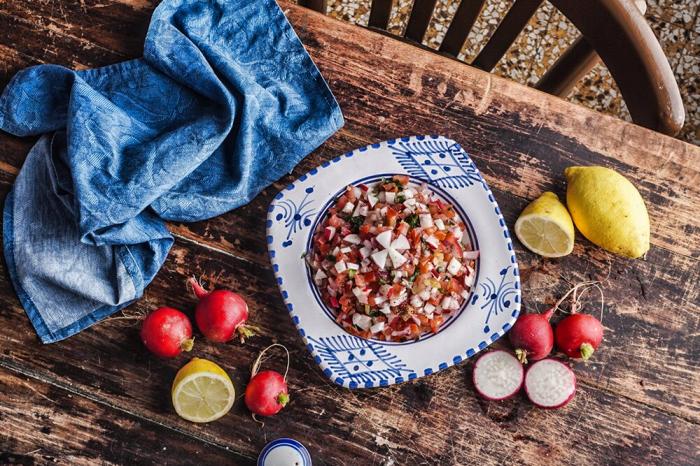 salade de radis